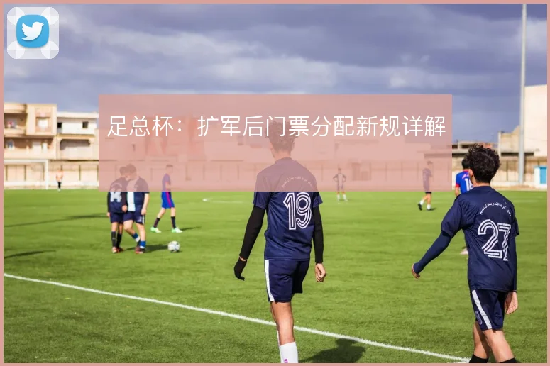 足总杯:扩军后门票分配新规详解