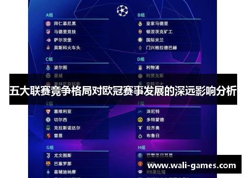 五大联赛竞争格局对欧冠赛事发展的深远影响分析