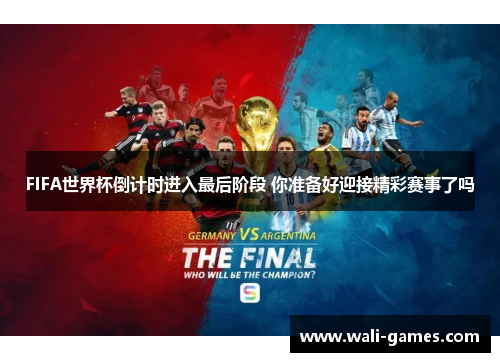 FIFA世界杯倒计时进入最后阶段 你准备好迎接精彩赛事了吗